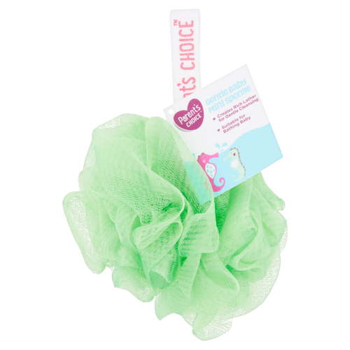 Parent's Choice Mini Gentle Bath Loofah, Bath Sponge for Babies, Color May Vary, for Infants, 1 Count HSA/FSA Eligible