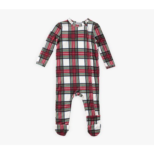 Stewart Plaid Bamboo Viscose Baby Pajama