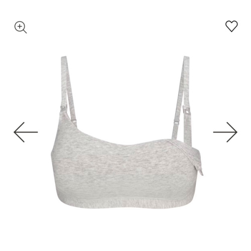 SKIMS Cotton Jersey Maternity Nursing Scoop Bralette 2-Pack