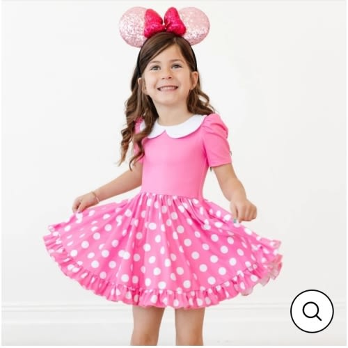 Pink Minnie Twirl Dress