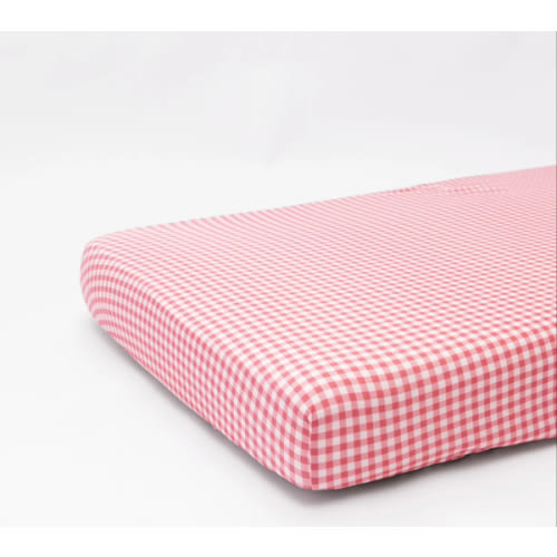 Mauve Small Gingham Crib Sheet – Brave Little Ones