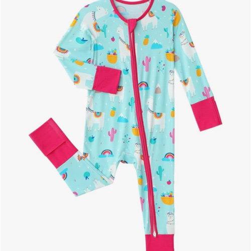 Baby Viscose from Bamboo Pajamas - Infant Boys Girls Footless Zippy Pjs Sleep 'N Play Clothes - One Piece Romper