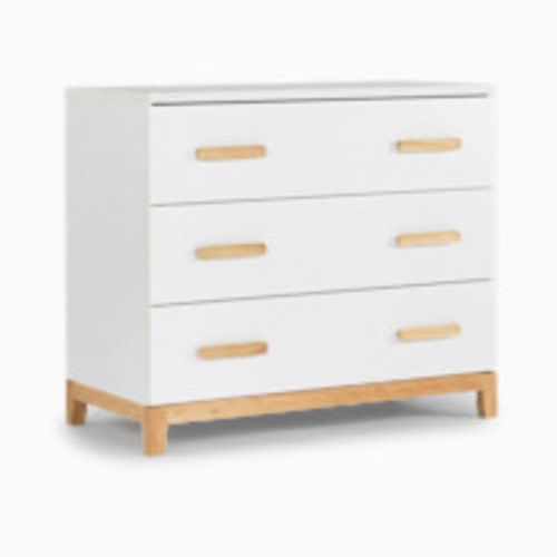 dadada Lala Little 3-Drawer Dresser - White/Natural