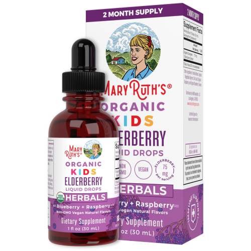 Liquid Elderberry Drops For Kids

        – MaryRuth Organics