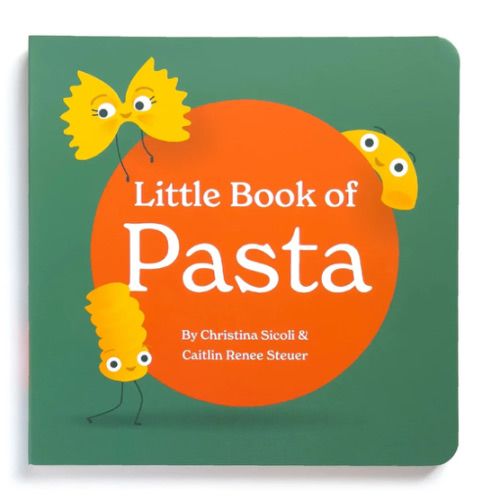 Little Book of Pasta | Classic Board Book for Baby & Toddler – Chunky Deli