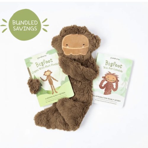 Bigfoot Plush & Kids Books on Self-Esteem | Slumberkins