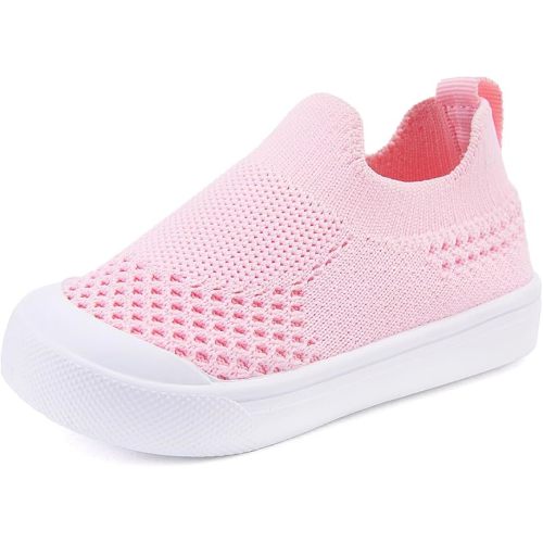 BMCiTYBM Baby Sneakers Girls Boys Lightweight Breathable Mesh First Walkers Shoes 6-24 Months