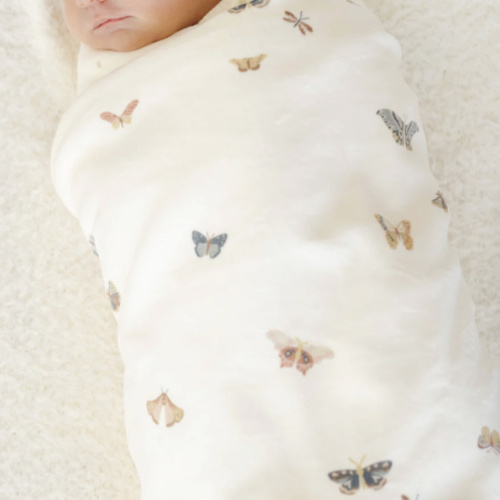 MINKY STRETCH LUXE SWADDLE/BLANKET