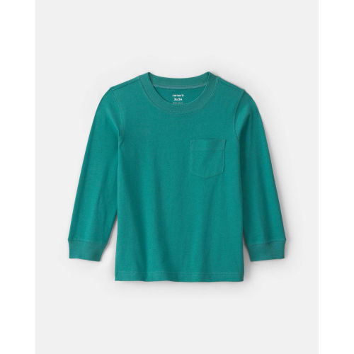 Toddler Boy Long-Sleeve Tee - Green | Carter's