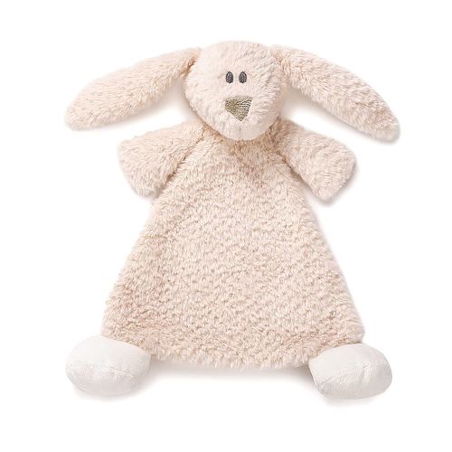 Belina Bunny Pale Pink Children's Plush Rattle Blankie