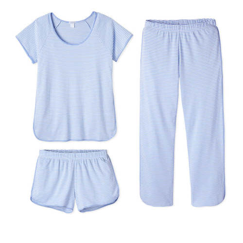 LAKE | Pima Cotton Pajamas | Hydrangea Pajama Bundle