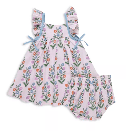 Girls' Ailee Dress & Bloomers -Baby
0-3 months