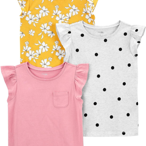 Simple Joys by Carter's Baby and Toddler Girls' 3-Pack