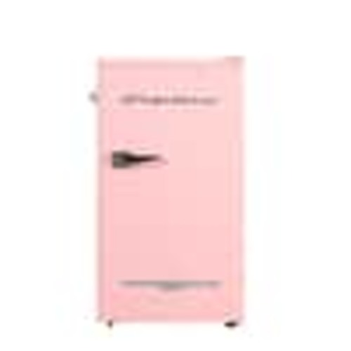 Frigidaire 3.2 cu. ft Retro Mini Fridge in Pink EFR376-B-PNKCOM