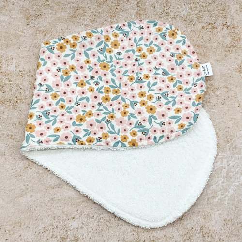 Soft Wildflowers Burp Cloths