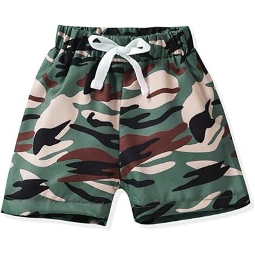Aalizzwell Swim Trunks for Toddler Infant Baby Boys with Lining