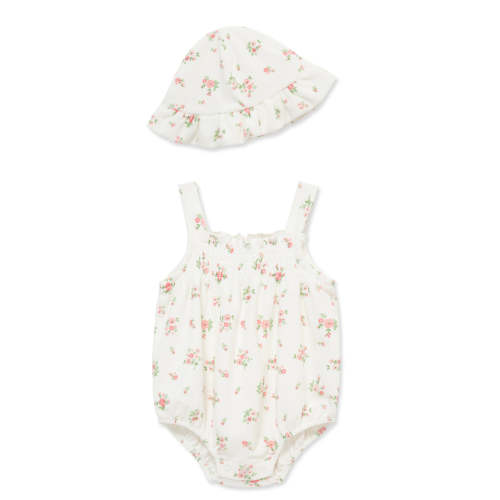 Ditsy Terry Bubble & Hat