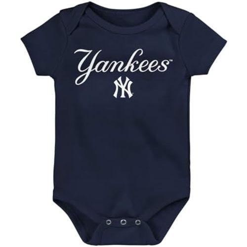 Outerstuff MLB Newborn & Infant Team Logo Wordmark Onesie Creeper Romper (0-24 months)