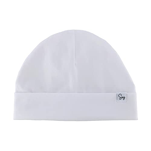 Jersey Beanie Hat for Newborn Baby Boys Girls Silky Satin Lined Hats Bonnet Toddler Infant Little Kids Beanies Caps