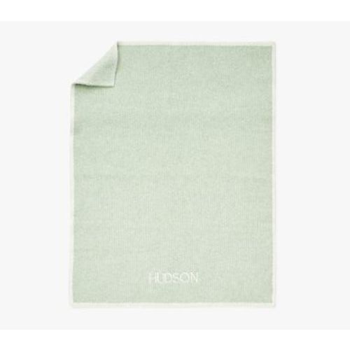 Border Baby Blanket, Sage