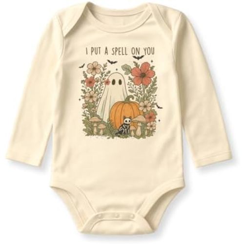 I Put a Spell on You Baby Bodysuit, Toddler, Kids T-Shirt, Halloween Outfit for Children