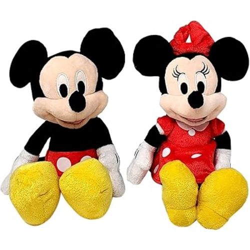 Disney 10" Plush Mickey & Minnie Mouse 2-Pack