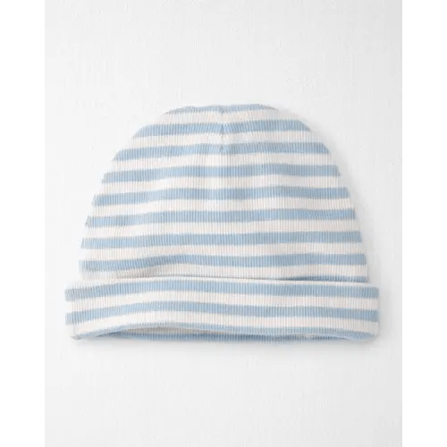 Baby Organic Cotton Rib Cap in Stripes - Little Planet | Carter's