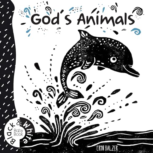 God's Animals (Black & White Baby Book)