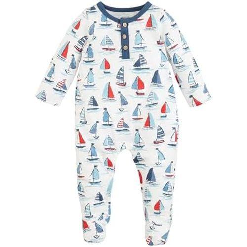 Mud Pie Baby Boys Sailboat Sleeper