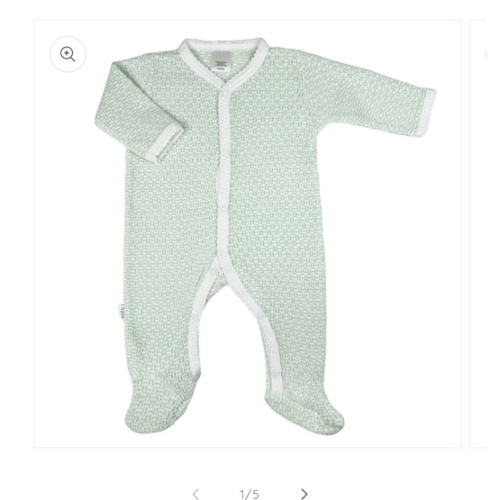 Paty Knit Solid Color Footie