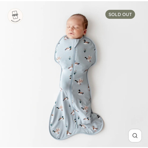 Swaddle Bag in Mallard Duck 0.5