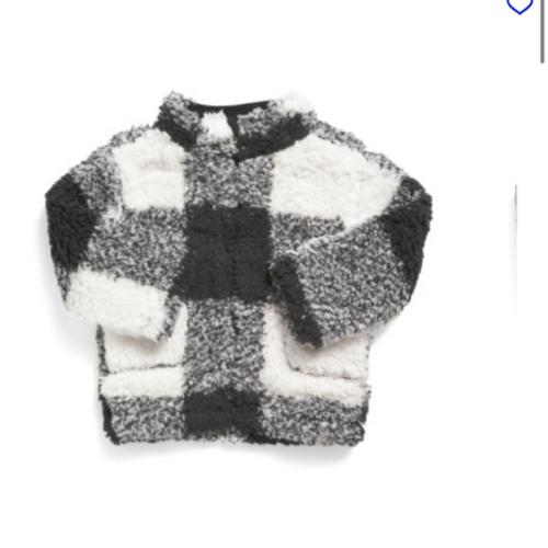 Infant Boys Plush Check Fleece Lined Jacket | Baby Boys (0-24m) | Marshalls