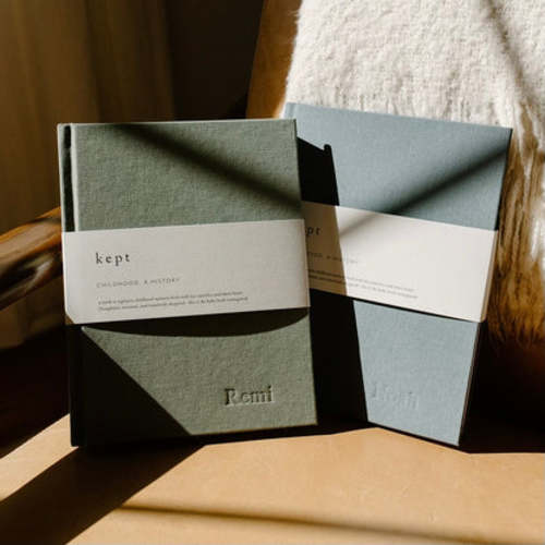 Kept Baby Book - Forest or Ocean
