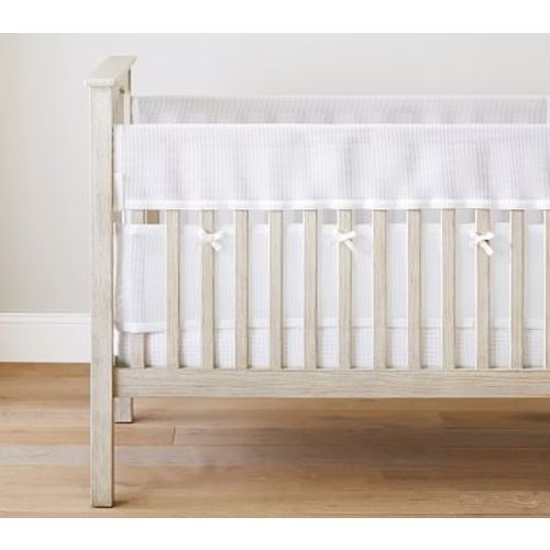 BreathableBaby&#174; for Pottery Barn Mesh RailGuard&#174; Teething Cover, White