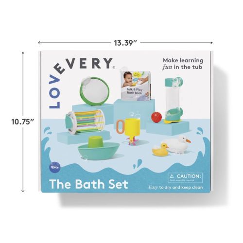 Lovevery Bath Set, 9m+ - 9pc