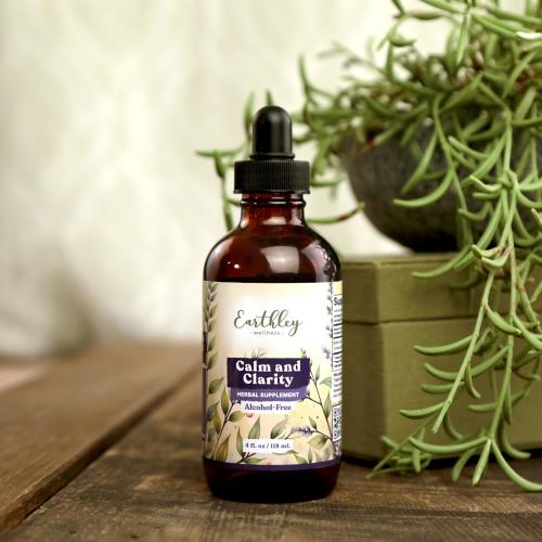 Calm & Clarity | Herbal Focus & Mood Support | Natural Wellness | Earthley | Earthley Wellness