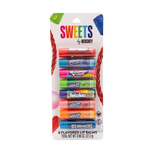 Hershey Sweets Lip Balm, 8 Pack, Multiple Flavors
