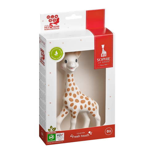 Sophie La Girafe baby teether toy by Vulli