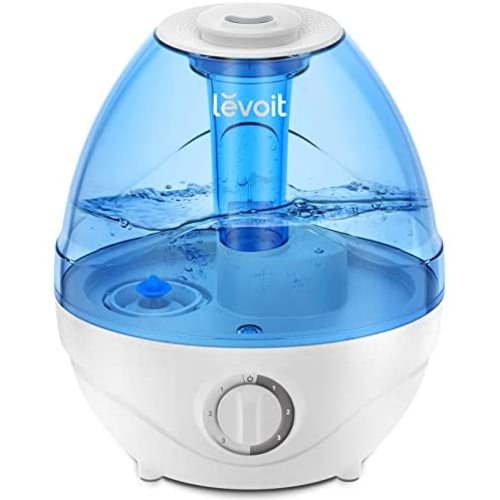 LEVOIT Humidifiers for Bedroom Large Room (2.4L Water Tank), Cool Mist Vaporizer for Home Whole House, Quiet for Baby Kids Nursery, Ajustable 360° Rotation Nozzle, Auto Shutoff, Night Light, BPA-Free