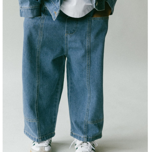 Denim Cargo Pants- True Blue – Fostered Collection