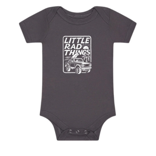 THE BRONCO LRT ONESIE - GREY