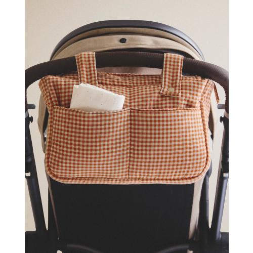 VICHY BABY BASKET BAG