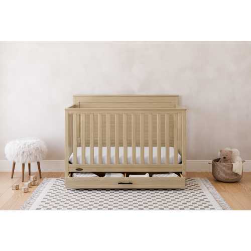 Graco Tristan 5-in-1 Convertible Crib With Storage Drawer | Ashley