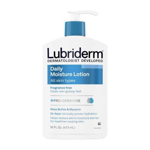 Lubriderm Daily Moisture Hydrating Body Lotion, Fragrance-Free, 16oz