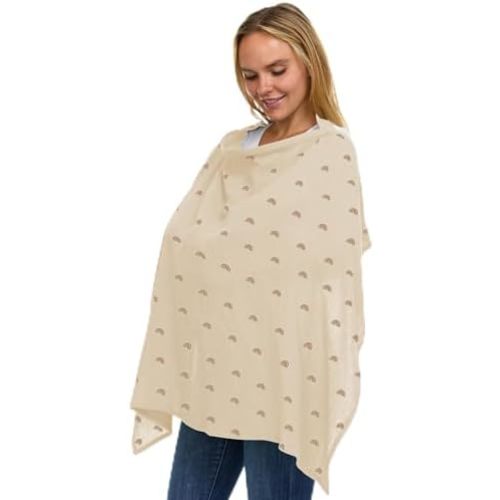 Babylicious Muslin Nursing Cover Up for Breastfeeding - Breast Feeding Covers for Women