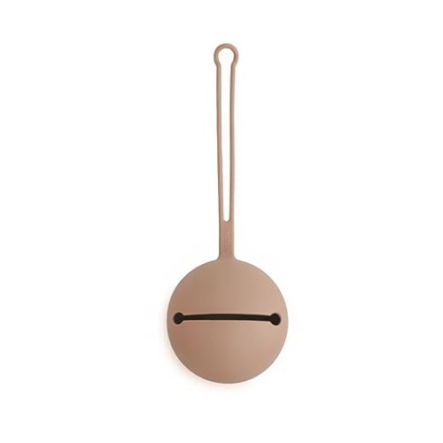 Mushie Silicone Pacifier Holder Case