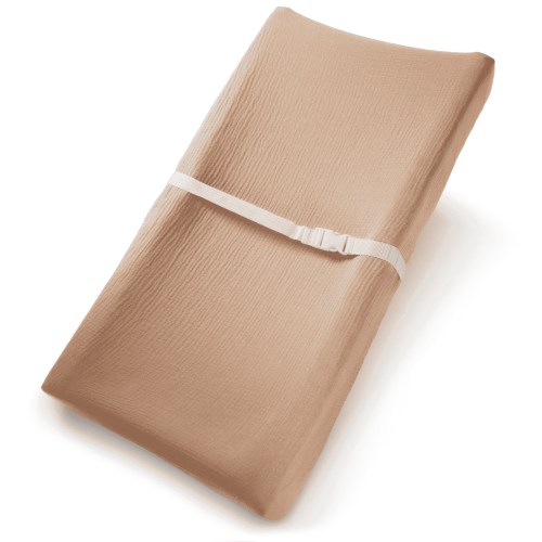 Comfy Cubs Muslin Changing Pad Cover, Soft Diaper Changing Station Covers for Baby (Cedar)