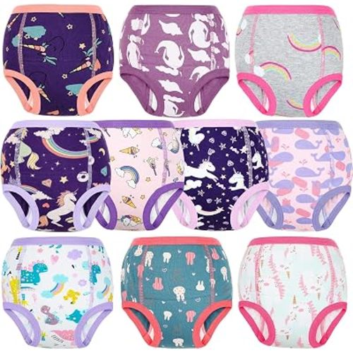 MooMoo Baby Potty Training Underwear for Boys and Girls Cotton 2T-9Y