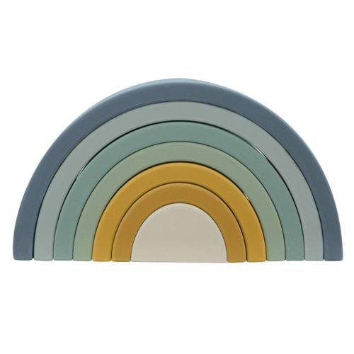 Playground Silicone 7-Piece Rainbow Stacker