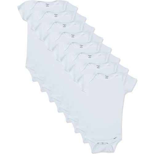 Gerber unisex-baby 8-pack Short Sleeve Onesies Bodysuits